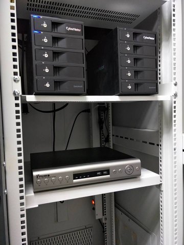 Rack Storage for CCTV